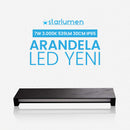 Arandela LED Yeni 7W 3000K 539LM 30CM IP65 Preta 2800 Nordecor ST3146-Nordecor-Starlumen