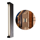 Arandela LED Yeni 7W 3000K 539LM 30CM IP65 Preta 2800 Nordecor ST3146-Nordecor-Starlumen