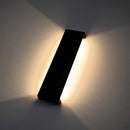 Arandela LED Yeni 7W 3000K 539LM 30CM IP65 Preta 2800 Nordecor ST3146-Nordecor-Starlumen