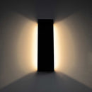 Arandela LED Yeni 7W 3000K 539LM 30CM IP65 Preta 2800 Nordecor ST3146-Nordecor-Starlumen