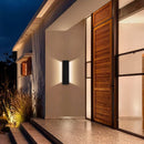 Arandela LED Yeni 7W 3000K 539LM 30CM IP65 Preta 2800 Nordecor ST3146-Nordecor-Starlumen