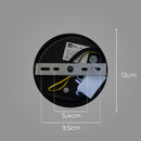 Pendente Cuica Bronze e Branco P/ E27 HL008S Bella ST2844