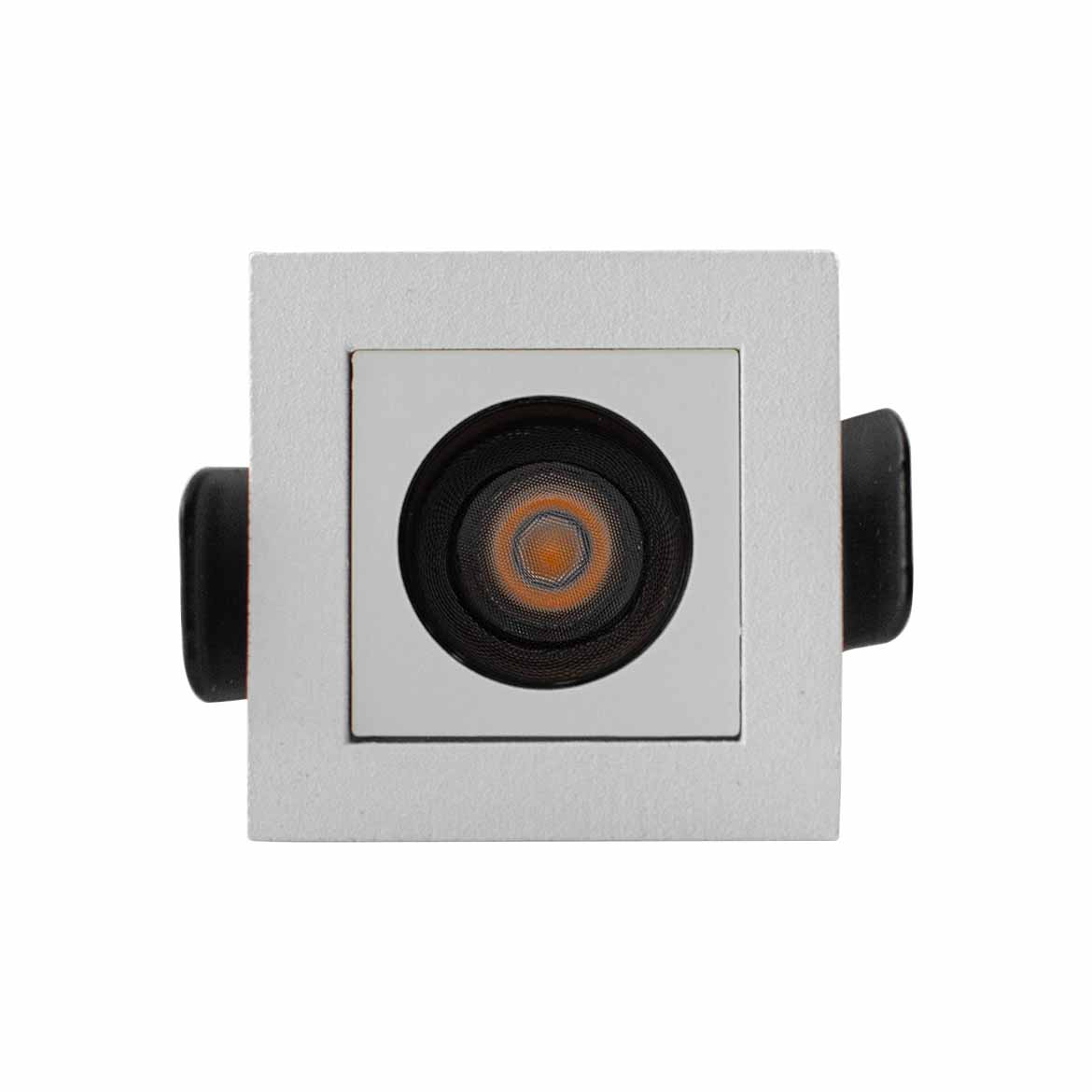 Spot Downlight Powerus Embutir 38° LED 2W Br. Quente 180lm 6369 NORDEC