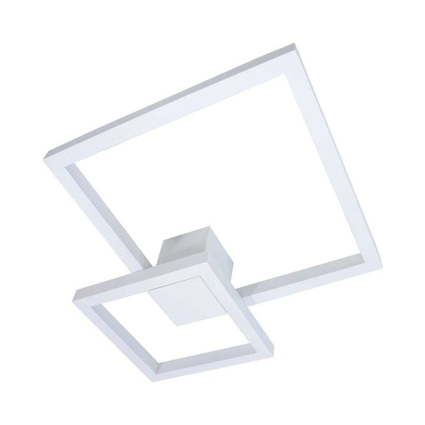 Plafon Arandela Fit Branco LED 58W Luz Direta ou Indireta 701LED3-BT ST1254