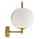 Arandela Apple Globo em Vidro Leitoso 20x25cm AR-WL31098-1 Starlux St1712