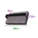 Arandela Zeus Preto Led 6w Efeito Céu Estrelado C/ Cristais BK-31127-6W St1736