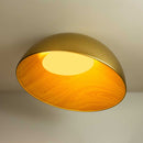 Plafon Tonia Meia Bola Lua Ouro 50cm LED 36W FG007MG Starlux ST2397