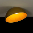 Plafon Tonia Meia Bola Lua Ouro 50cm LED 36W FG007MG Starlux ST2397