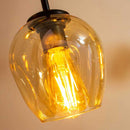 Pendente Orbe Preto e Champagne 7xE27 KY001M Bella Iluminação ST1483