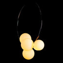Pendente Nero Globo Vidro p/G9 Bella Iluminação Mm002 St2243