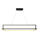Pendente Mila Preto Geométrico LED Integrado 55W 2700k MB2719-120 ST1779
