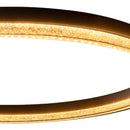 Pendente Emily Anel Preto LED Integrado 30W Ø60cm  PL31198-BK ST1756