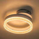 Plafon Emily Branco Anel Led Integrado 12w Ø20cm CS31199-WH St1735