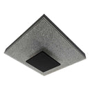 Plafon Kyara Preto Led 22w 40cm Efeito Estrelado Com Cristais HL001-Q-BK St1750