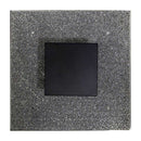 Plafon Kyara Preto Led 22w 40cm Efeito Estrelado Com Cristais HL001-Q-BK St1750