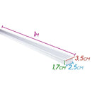 Perfil Embutir 1m + Fita LED 25W + Fonte Save Energy SE-255.1815 ST2031