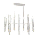 Lustre Pendente Blanc Starlux 80cm P/38 Lâmpadas E14 SW-10169C St1794