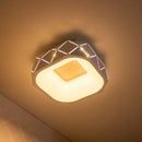Plafon Otto Branco Led 16w Quadrado 28cm WCQ1538-30WH St1709