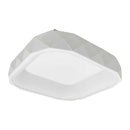 Plafon Otto Branco Led 35w 2700k Quadrado 50cm ZR088-Q-WH St1776