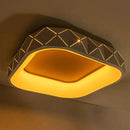 Plafon Otto Branco Led 35w 2700k Quadrado 50cm ZR088-Q-WH St1776