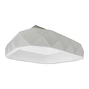 Plafon Otto Branco Led 35w 2700k Quadrado 50cm ZR088-Q-WH St1776