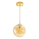 Pendente Tati Globo Vidro 25x35cm Starlux ZR062-M-AB St1955