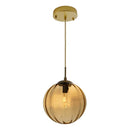 Pendente Tati Globo Vidro 25x35cm Starlux ZR062-M-AB St1955