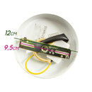 Pendente Tati Globo Vidro 25x35cm Starlux ZR062-M-AB St1955