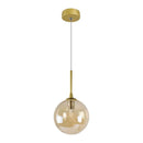 Pendente Grape Ouro Globo Âmbar P/ G9 Starlux ZR082-AGD ST2068