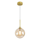 Pendente Grape Ouro Globo Âmbar P/ G9 Starlux ZR082-AGD ST2068