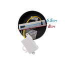 Pendente Grape Preto Globo Smoky P/G9 Starlux ZR082-SKY ST2068