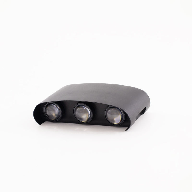 Arandela LED Yori 6W de Parede Muro Externa Luz Quente 48° 2705 Nordecor ST3127