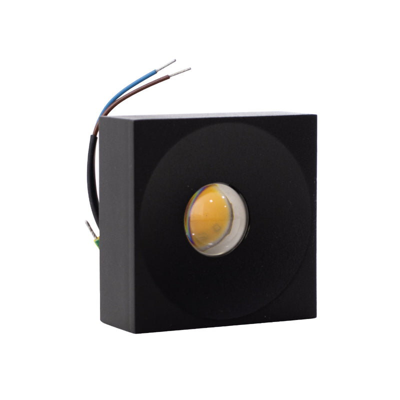 Spot Sobrepor LED 3W 127V P/ Teto Parede Pergolado DS9850/DS9857 ST1553