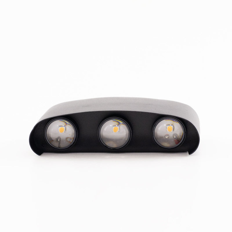 Arandela LED Yori 6W de Parede Muro Externa Luz Quente 48° 2705 Nordecor ST3127