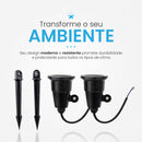 kit de 2 Espetos de Jardim LED Branco Quente 7W COB ST2878-Starlumen-Starlumen