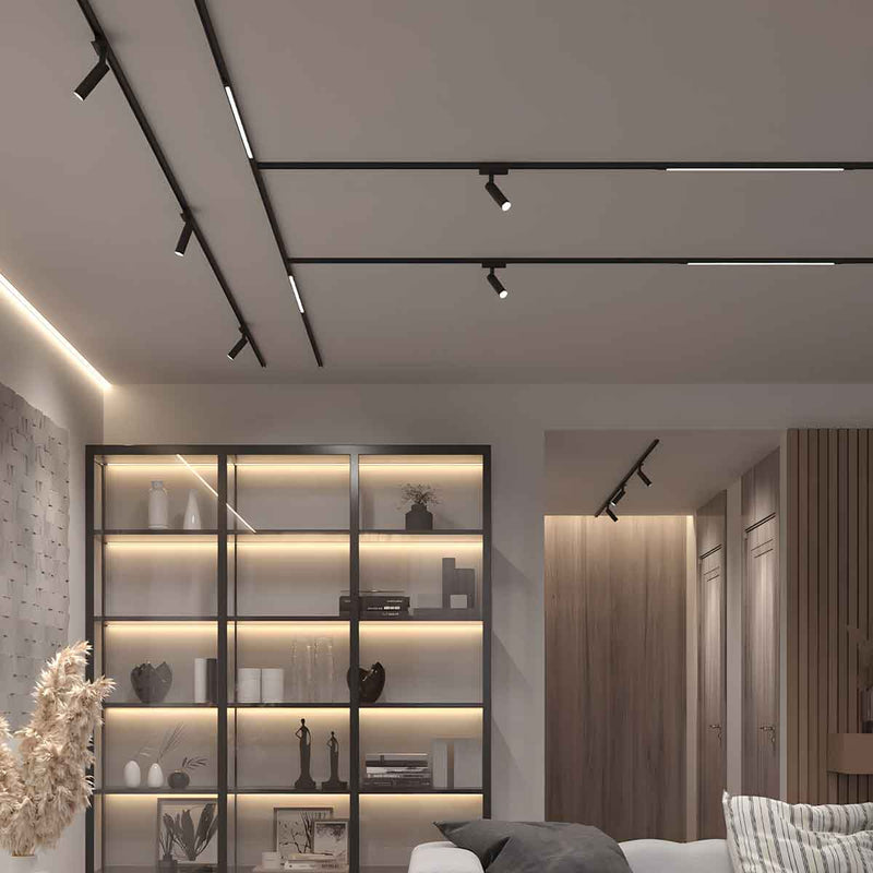 Spot LED Blet 5W 24° 3000k p/ Trilho Eletrificado Nordecor ST3132