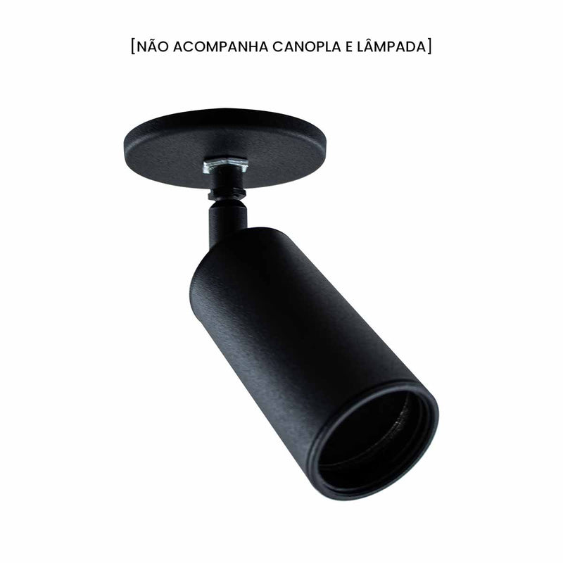 Mini Spot Usinado S/ Canopla p/ GU10 MR11 Technoline ST3164