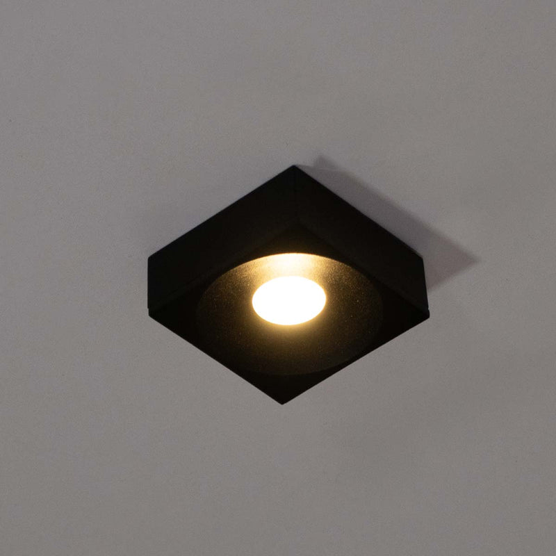 Spot Sobrepor LED 3W 127V P/ Teto Parede Pergolado DS9850/DS9857 ST1553