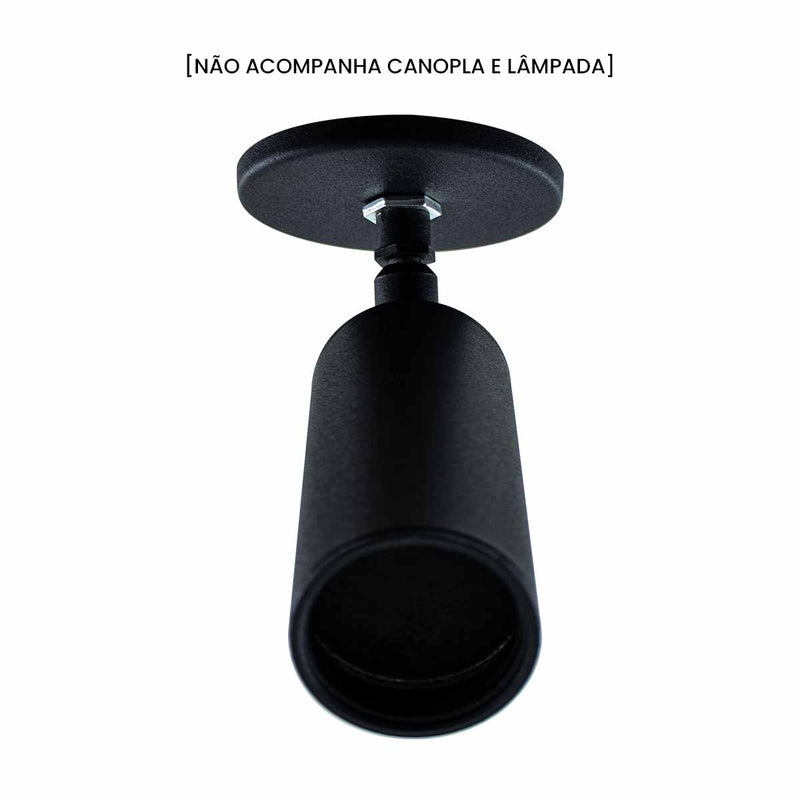 Mini Spot Usinado S/ Canopla p/ GU10 MR11 Technoline ST3164