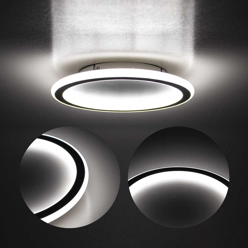 Plafon Embutir LED Slin 30cm Branco LED 30W Multicor PZ-1058/300Y ST3138