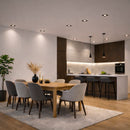 Spot Plafon Embutir Quadrado Light Orientavel em Aluminio p/ LED PAR20 E27 ST2999-Spots-Starlumen