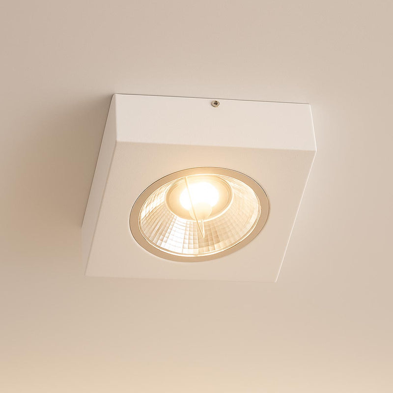Spot Luminária Semi Embutido Fast Em Alumínio P/ AR111 Starlumen ST3231