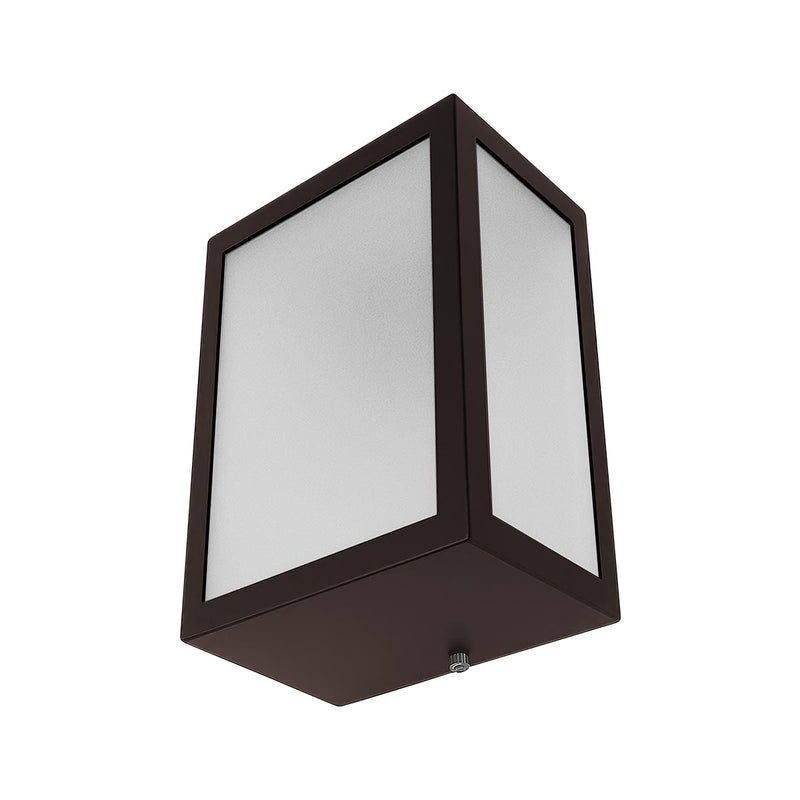 Arandela Luminária Vitra 3 Vidros Fosco Externa 1xE27 Starlumen ST2953