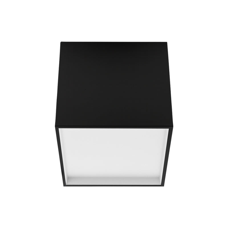 Spot Luminária LED Sobrepor 12W Luz Quente IRC90 Moderno Delis ST3257 - Preto