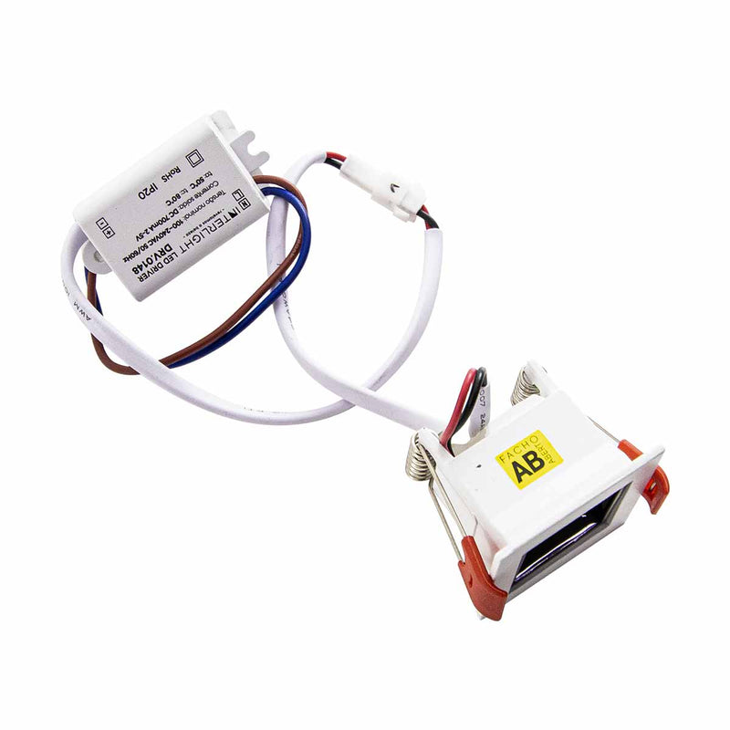 Spot LED Embutir Picco 3W 2700K IRC90 4991 ST3228
