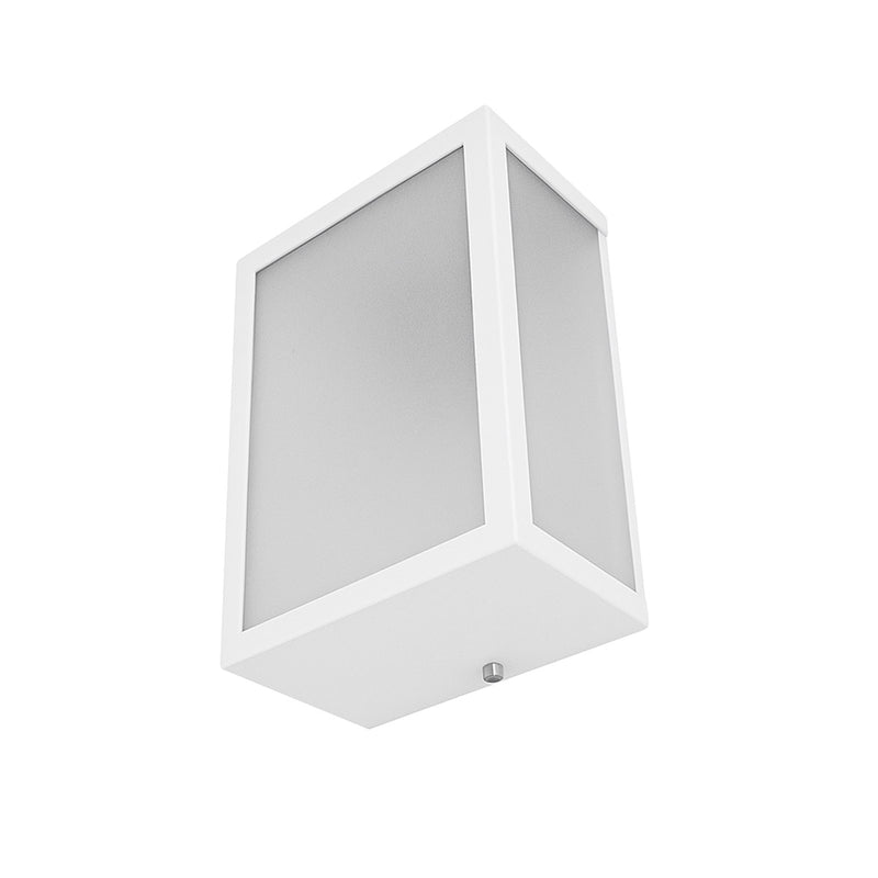 Arandela Luminária Vitra 3 Vidros Fosco Externa 1xE27 Starlumen ST2953