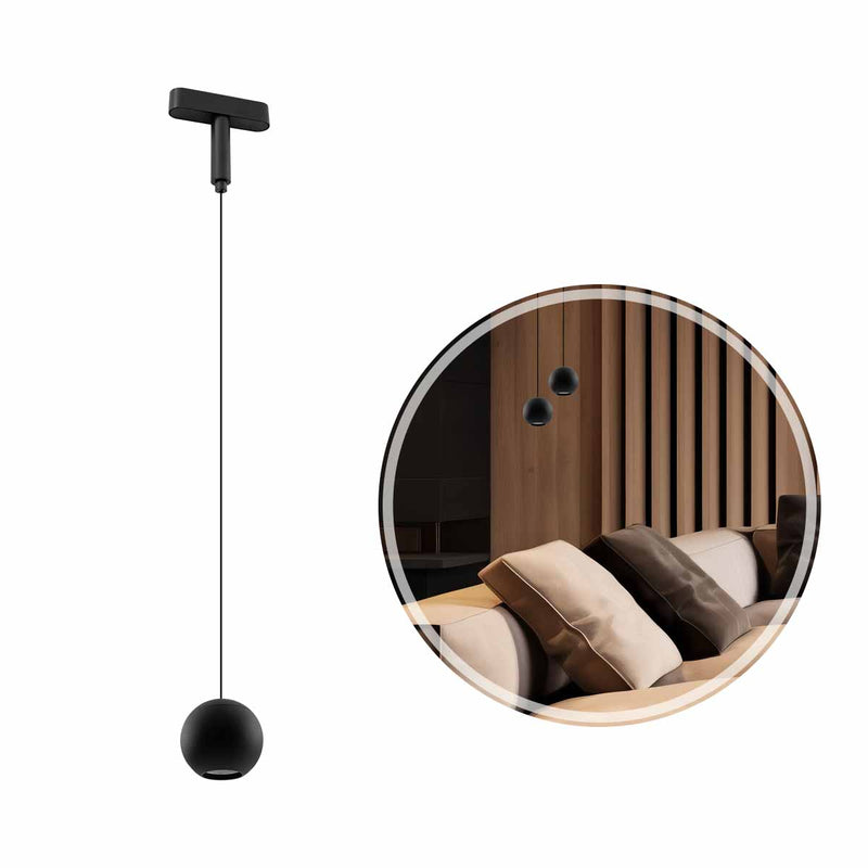 Pendente LED Magnético Kay TEZ 38° 8,5W Luz Quente P/ Trilho 2844 Nordecor ST3071