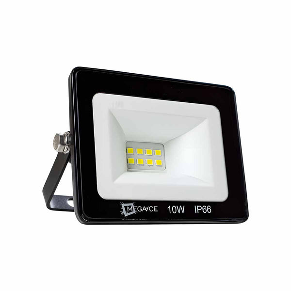 Refletor LED 10W Preto 3000K 800lm IP65 ST2098