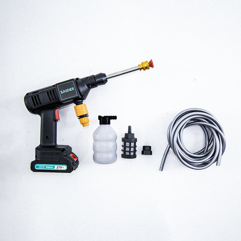 Lavadora Lavajato de Alta Pressão Portatil s/ Fio 500PSI SAIDER SA0005