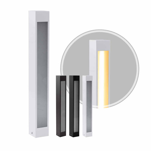 Poste Balizador de Jardim Externo Max + T8 60cm Starlumen ST2946